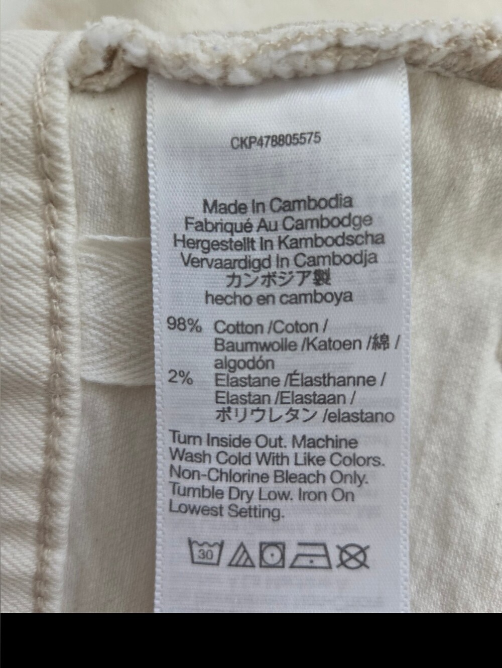 Madewell '90s Straight Leg Jeans - Talla 25 - Picture 9 of 13